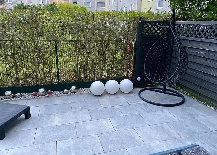 Messe Mit Grosser Terrasse, Barrierefrei Апартаменты